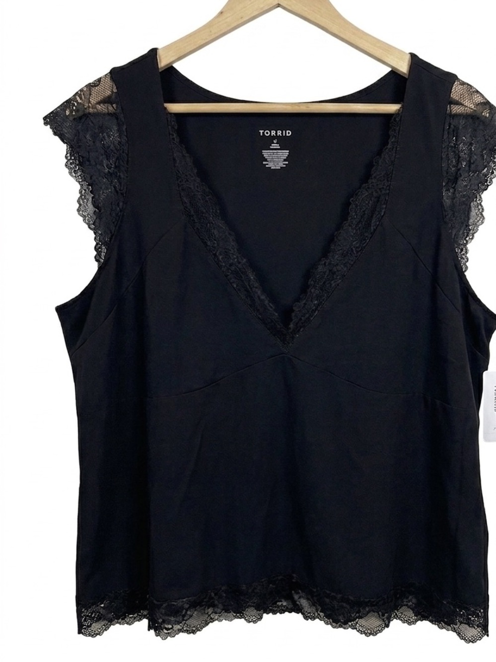 Torrid Black Lace Tank NWT – Plus Size Dressy Top